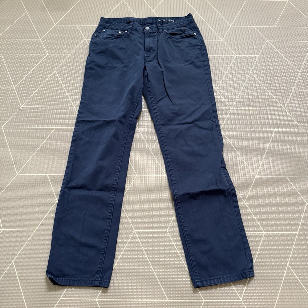 Outerknown S.E.A. Jeans‎ Roamer 5-pocket Chino Men's Size 32 Navy Blue